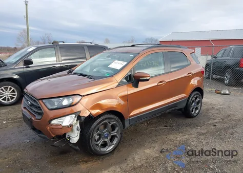 2018 Ford Ecosport Ses from USA, damaged, VIN MAJ6P1CL1JC161903